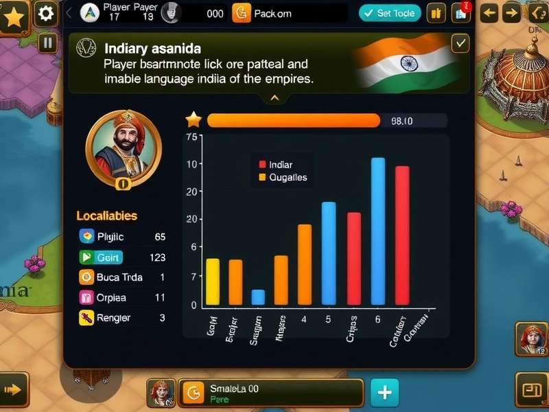Distinguished Emperors Indian player statistics and growth chart
